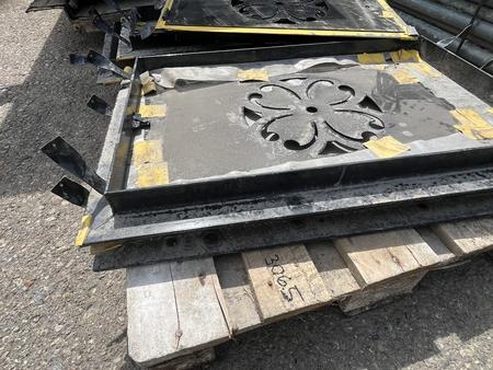 5 Stck Schacht/Klappdeckel ca. 70/40 cm