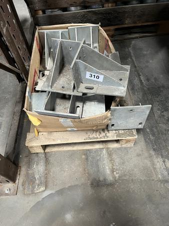 Posten Montagewinkel verzinkt