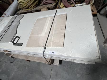 2 Stck Brandschutztren 92/200 cm