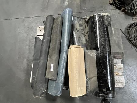 5 Rollen Dachpappe gemischt