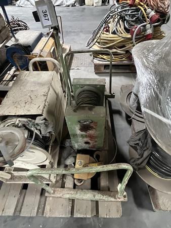 ALKO Hochbauseilwinde mit Klobenrad 250 kg / 380 V