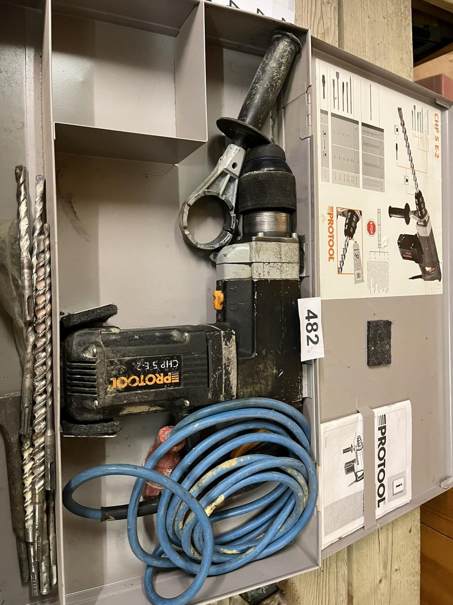 Protool CHP5 mit Bohrern