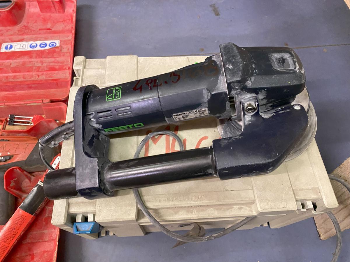 FESTO Sanierungsfräse mit Koffer Typ SAF750E