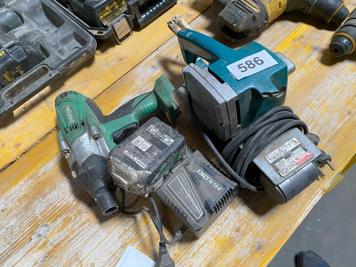 Hobelmaschine/Bauschrauber Ersatzteilspender