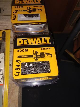 3 Stück DeWalt Ersatzketten 40 cm 3 Stück DeWalt Ersatzketten 40 cm