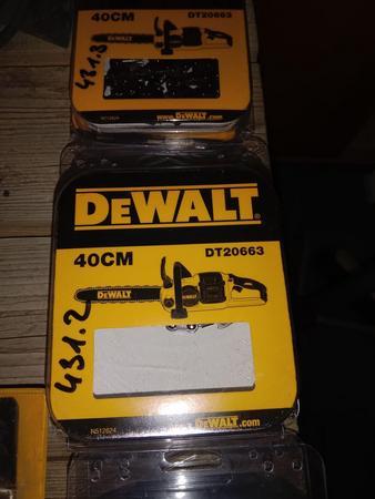 3 Stück DeWalt Ersatzketten 40 cm 3 Stück DeWalt Ersatzketten 40 cm