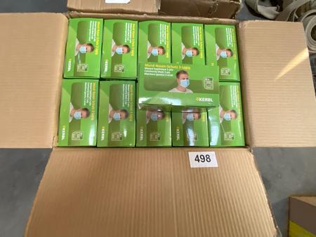 2000 Stck Mund-,Nasenschutzmasken  3 lagig