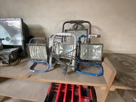 5 Stck Bauscheinwerfer