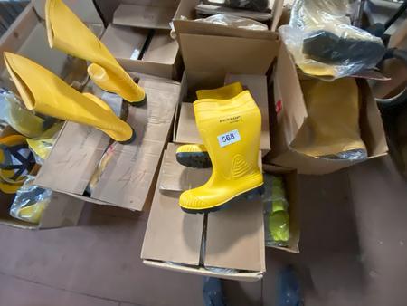 ca. 50 Paar Gummistiefel neu div.Gren