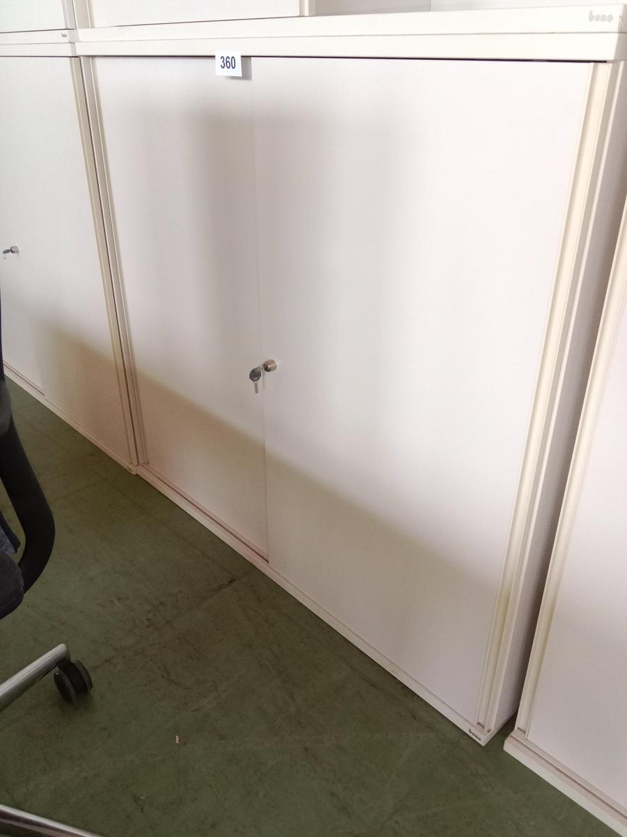 Bene Aktenschrank, ca. 120x45x113cm, 3 Ordner hoch