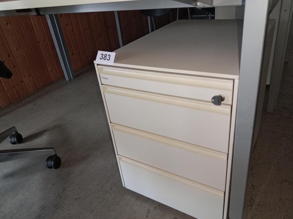 Bene Rollcontainer, creme, ca. 60x43x56cm