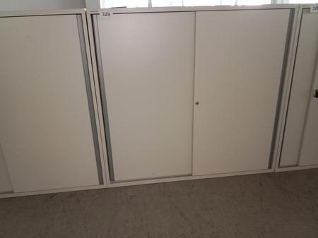 Neudörfler Aktenschrank, 120x45x113cm, 3 Ordner hoch, cremefarbig, mit Schlüssel Neudörfler Aktenschrank, 120x45x113cm, 3 Ordner hoch, cremefarbig, mit Schlüssel