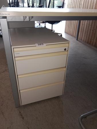 Bene Rollcontainer, creme, ca. 60x43x56cm Bene Rollcontainer, creme, ca. 60x43x56cm