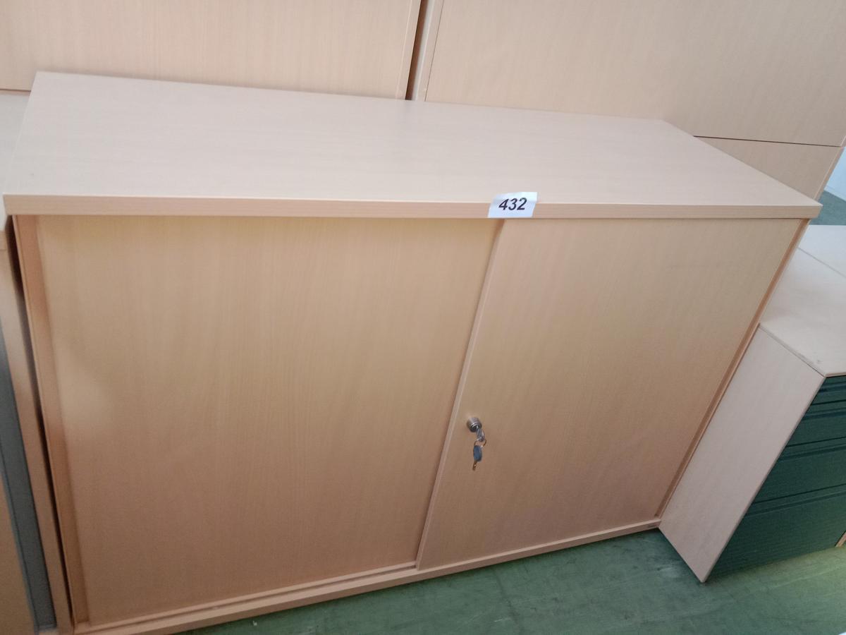 Bene Aktenschrank, Buche, ca. 120x45x85cm