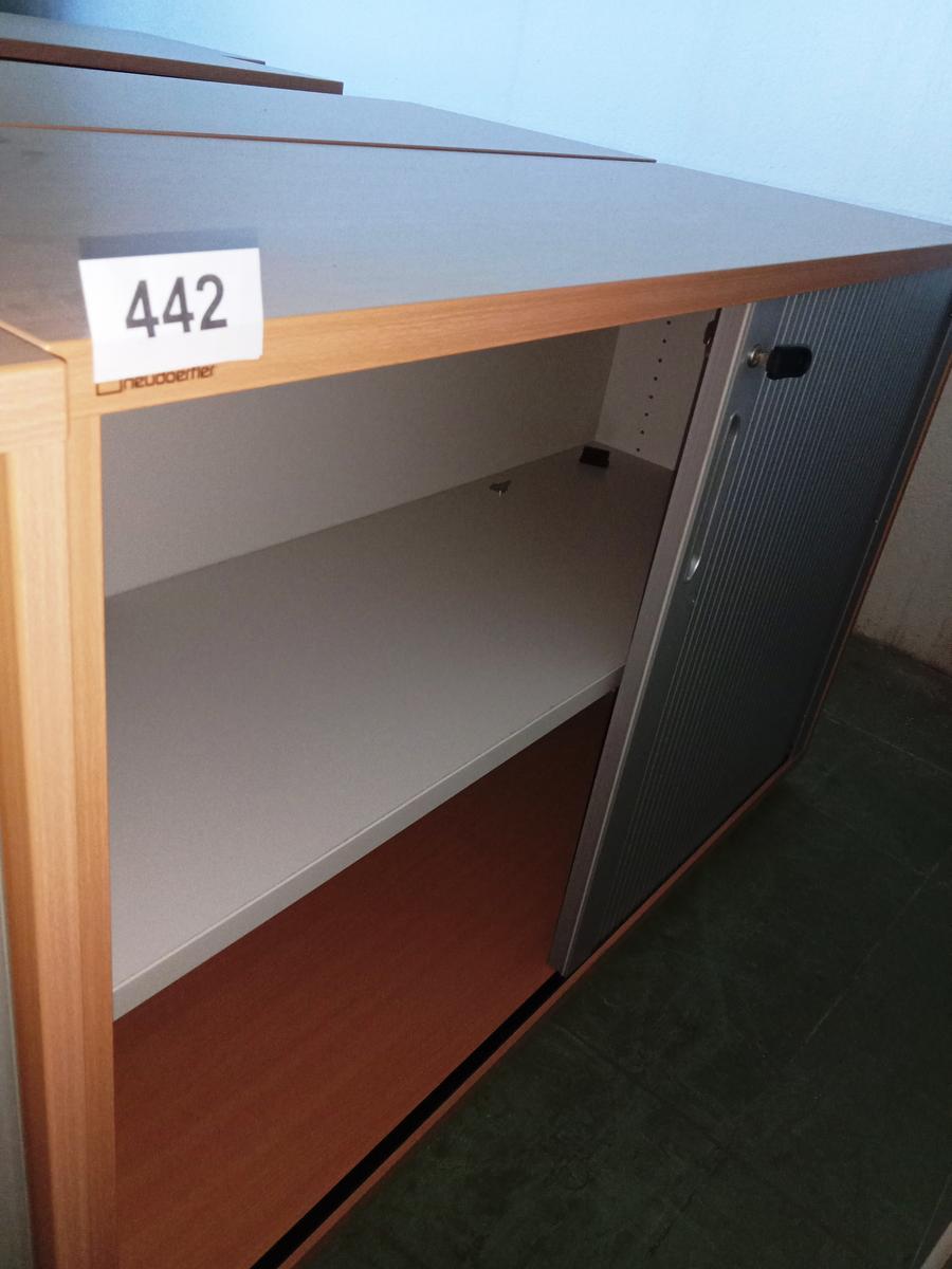 Neudörfler Rolloschrank, Buche, ca. 120x45x80cm