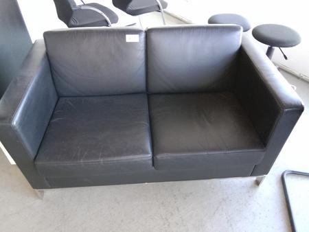 Ledersofa ca. 140x80x70cm Ledersofa ca. 140x80x70cm