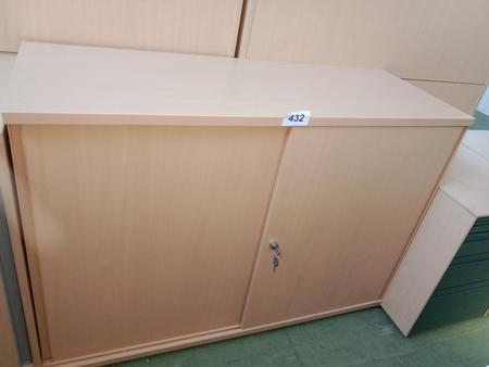 Bene Aktenschrank, Buche, ca. 120x45x85cm Bene Aktenschrank, Buche, ca. 120x45x85cm