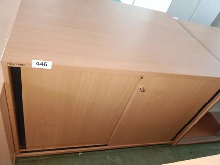 Neudörfler Aktenschrank, Buche, ca. 120x45x85cm Neudörfler Aktenschrank, Buche, ca. 120x45x85cm