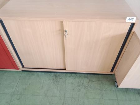 Neudörfler Aktenschrank, Buche, ca. 120x45x85cm Neudörfler Aktenschrank, Buche, ca. 120x45x85cm