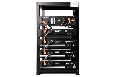 Hochvoltbatterie Pylontech, 9,6 kWh Speicherset H48050 mit BMS SC500-H Hochvoltbatterie Pylontech, 9,6 kWh Speicherset H48050 mit BMS SC500-H