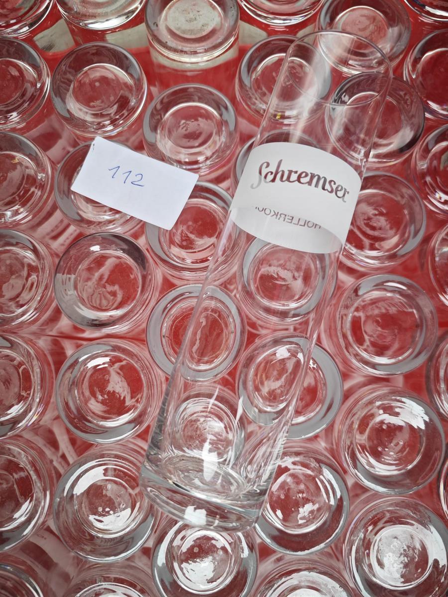 Biergläser Schremser, 24 Stk.