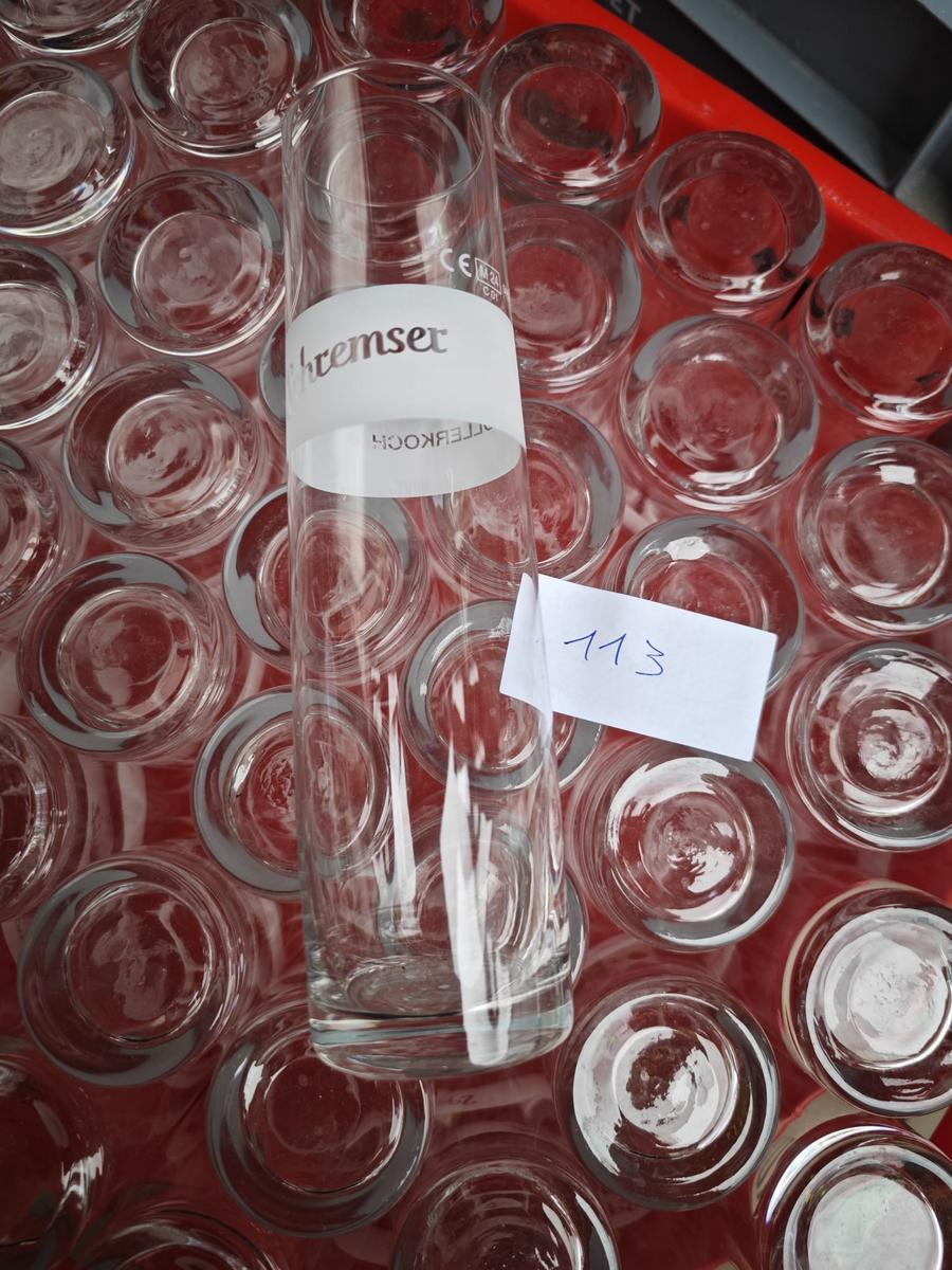 Biergläser Schremser, 24 Stk.