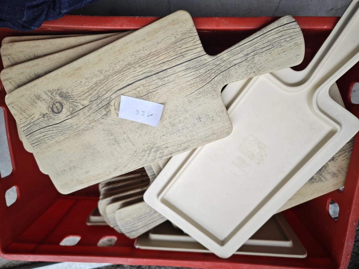 Bretter, Holzoptik, 11 Stk.