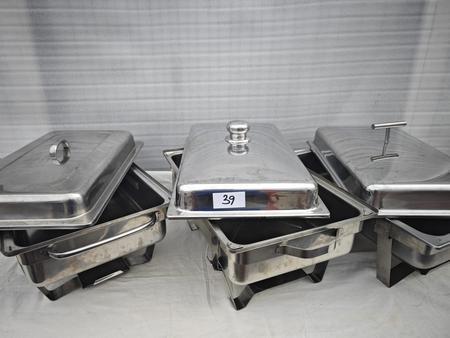 Chafing Dish, 3 Stk.