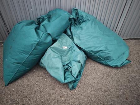 Sitzsack, trkis, 3 Stk.