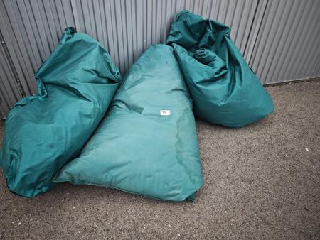 Sitzsack, trkis, 3 Stk.