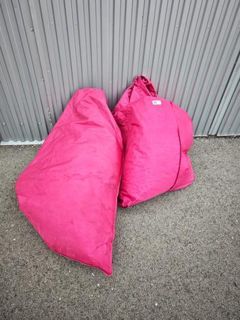 Sitzsack, rosa, 2 Stk.