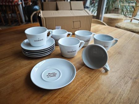 Cappuccino Tassen inkl. Untertassen, 6 Stk.