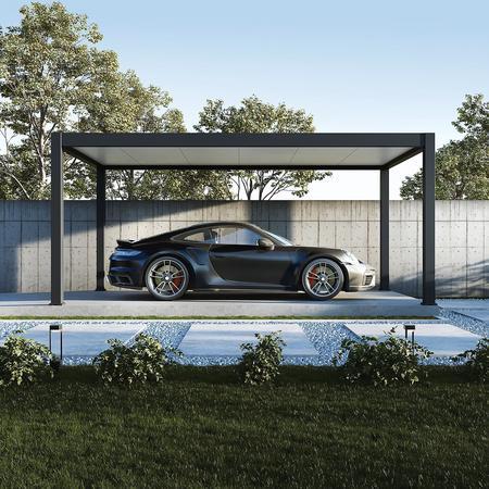 Carport, rostfrei, 3 x 5.3 Meter - Hhe 255 cm