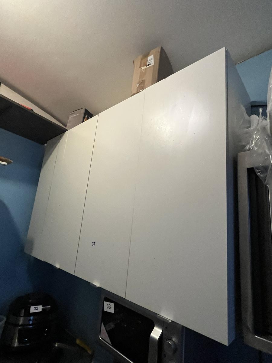 2 teiliger Hängeschrank 3 Fachebene