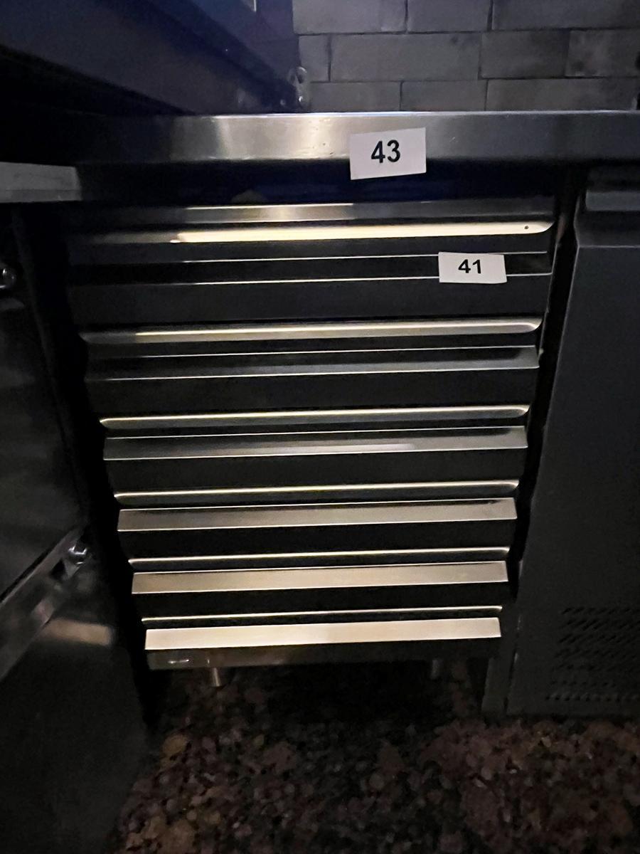 FRIULINOX Unterbauschrank 52/70/85 cm mit 6 Laden