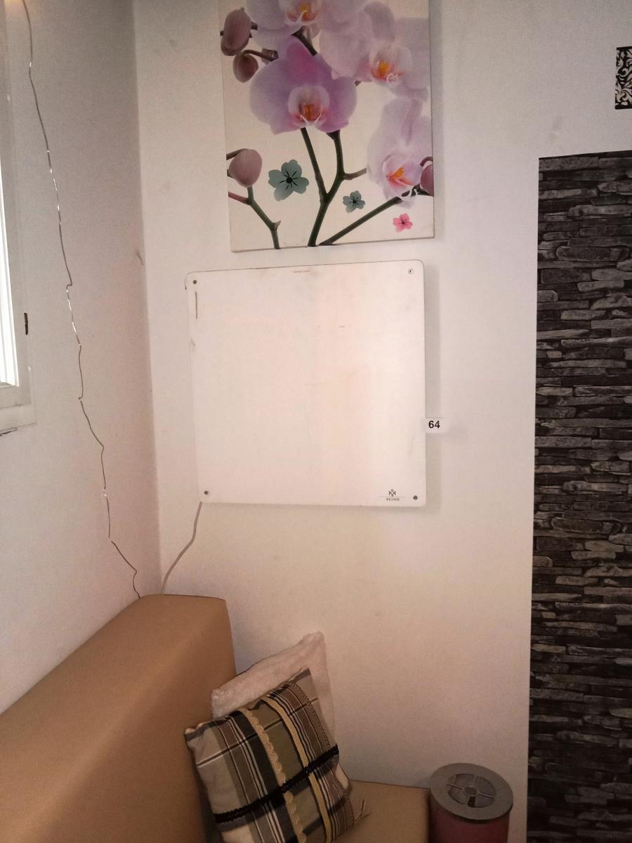 3 Stück Infrarotheizungen 400 W 60/60 cm