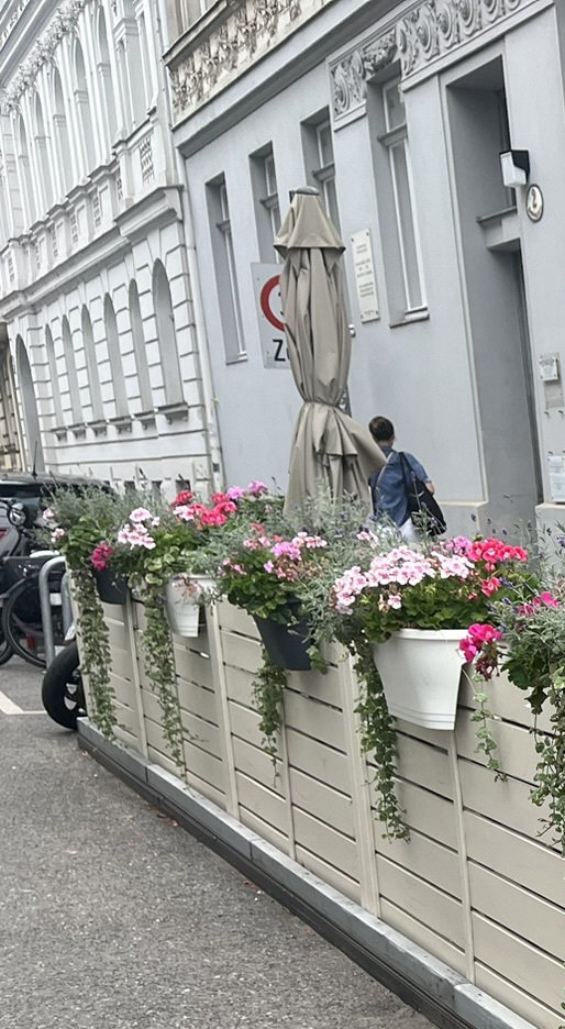 Gastgarten Gelenksschirm
