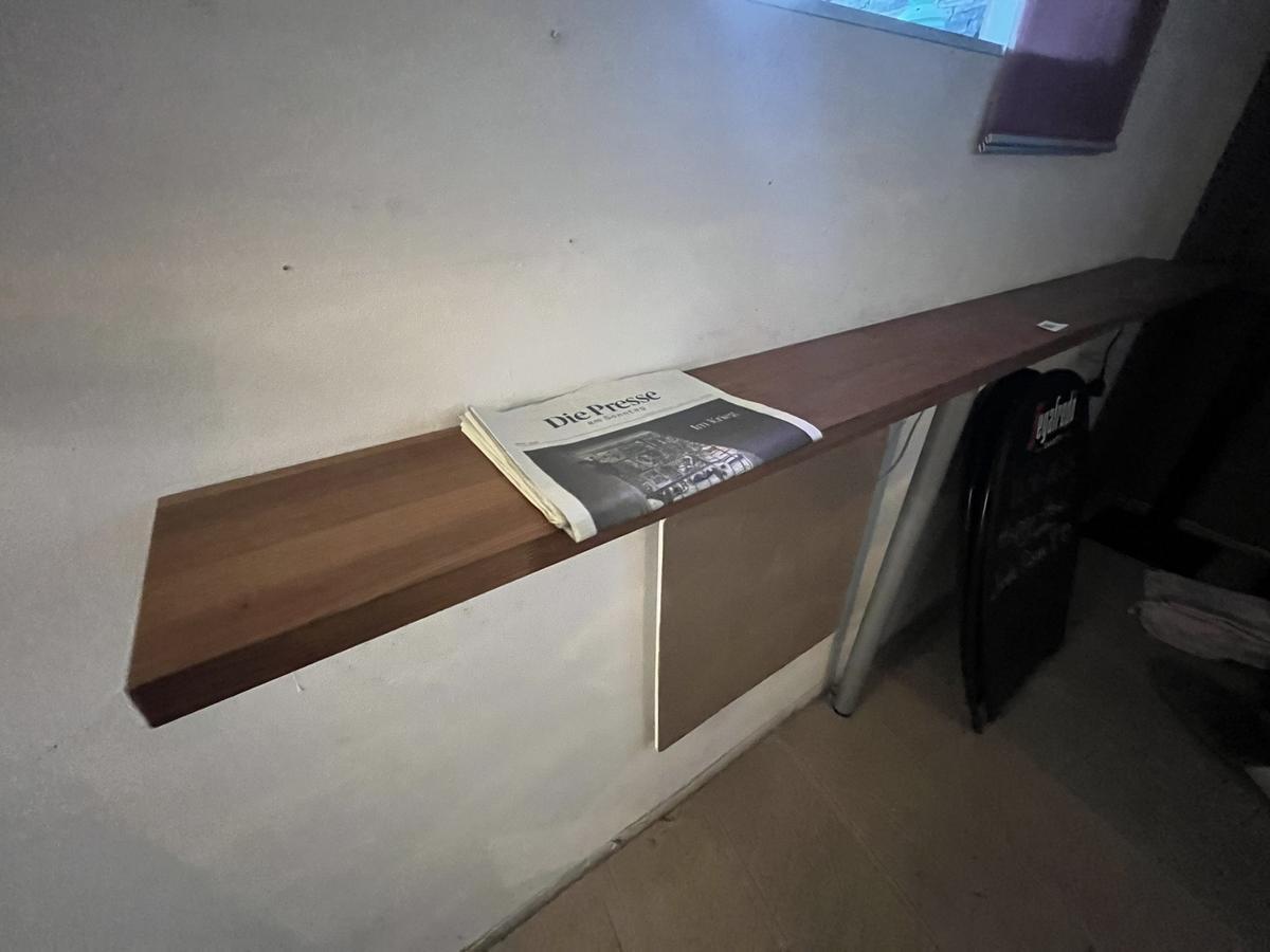 Wandboard ca.246/23/118 cm