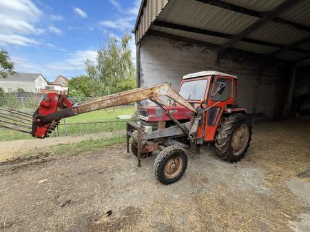 MASSEY FERGUSON 165 mit Hydrac Lader, BJ 1970 - siehe Viedeo-, Typenschein