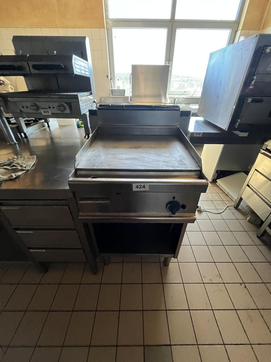 Edelstahl Gasgrillplatte ca. 60/70/110 cm