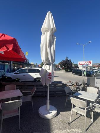 VIS Profi Gartenschirm ca. 300x300 cm