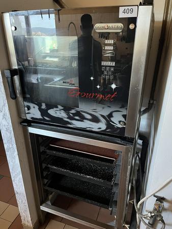GGM Gastro BESTFOR Gourmet 511 5 KW,400V,5 Einschbe mit Edelstahl Einschubregal 170/70/90 cm