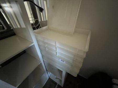 5 Stck Pizza Kunststoffkisten weiss  40/60 cm