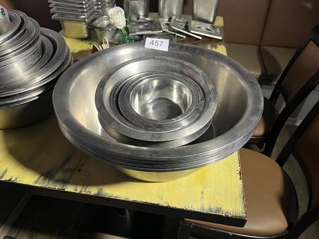 12 teiliges Edelstahl Kochschsselset