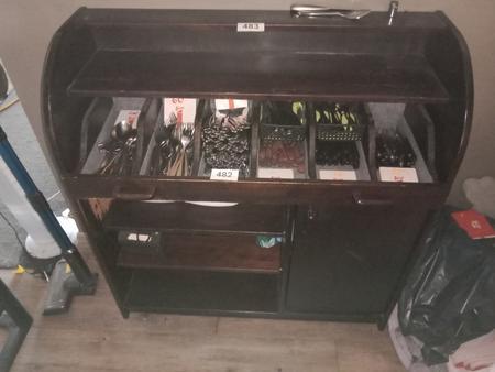 Besteck Anrichte mit ca. 100/45/105 cm