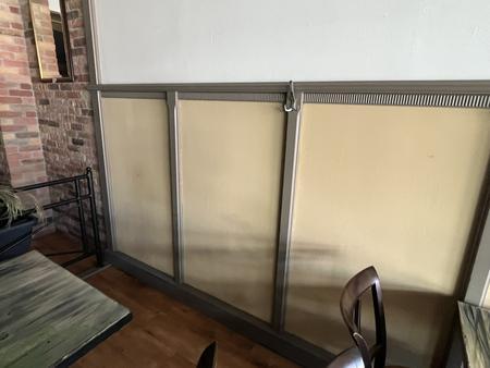 8 Module je 95/170 cm Wandvertfelungen