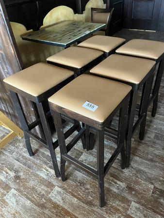 6 Stck Barhocker
