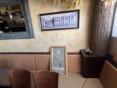 2 Stk. Wandbilder 85/35 cm , 75/40 cm