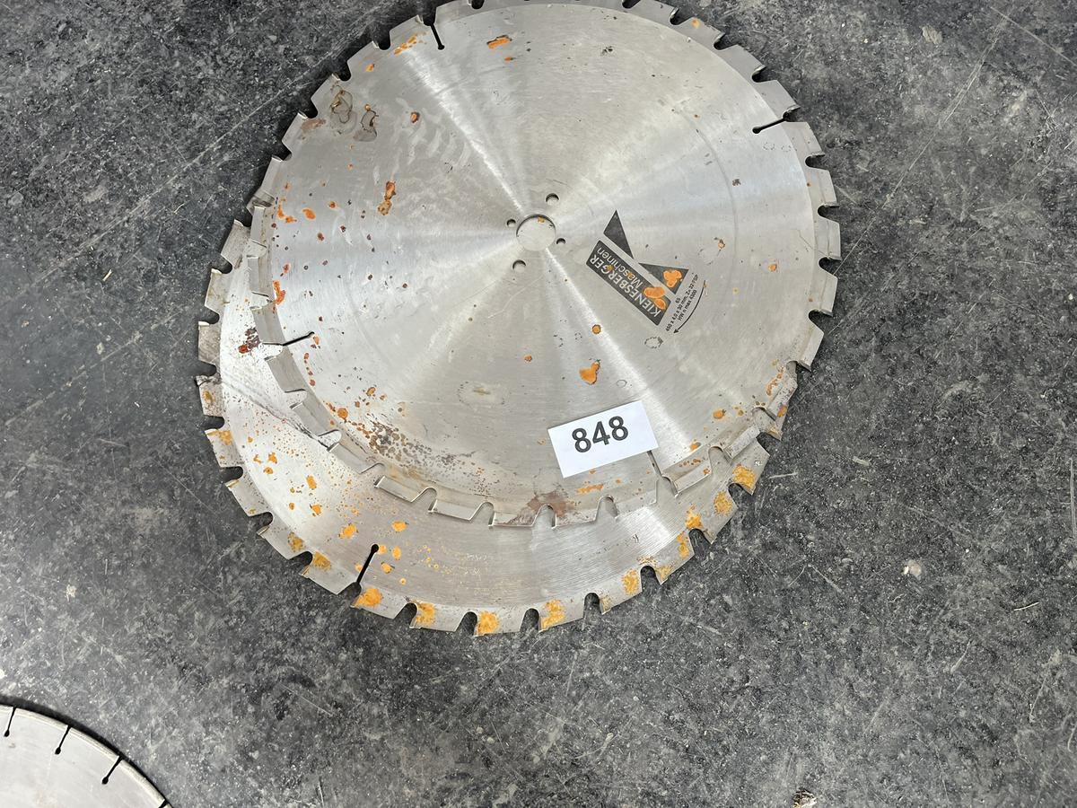 2 Stück Kreissägeblätter 450 er