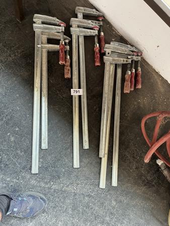 7 Stück Schraubzwingen 7 Stück Schraubzwingen